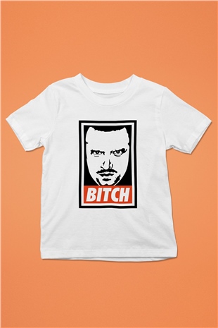 Breaking Bad Heisenberg Beyaz Unisex Çocuk Tişört