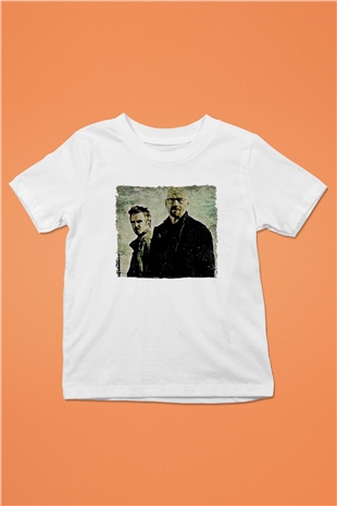 Breaking Bad Heisenberg Beyaz Unisex Çocuk Tişört