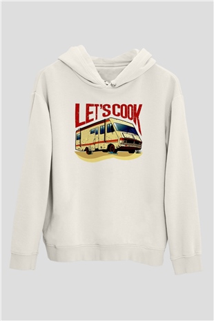 Breaking Bad Heisenberg Beyaz Unisex Hoodie