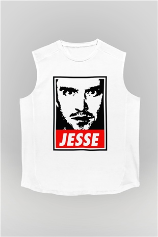 Breaking Bad Heisenberg Beyaz Unisex Kolsuz Tişört