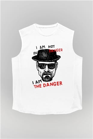 Breaking Bad Heisenberg Beyaz Unisex Kolsuz Tişört