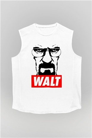 Breaking Bad Heisenberg Beyaz Unisex Kolsuz Tişört