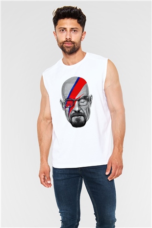 Breaking Bad Heisenberg Beyaz Unisex Kolsuz Tişört