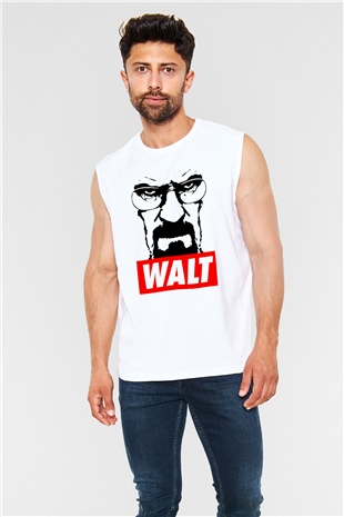 Breaking Bad Heisenberg Beyaz Unisex Kolsuz Tişört