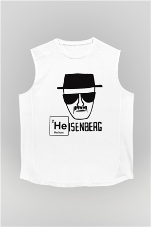 Breaking Bad Heisenberg Beyaz Unisex Kolsuz Tişört