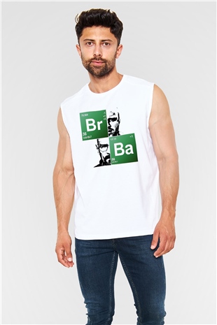 Breaking Bad Heisenberg Beyaz Unisex Kolsuz Tişört