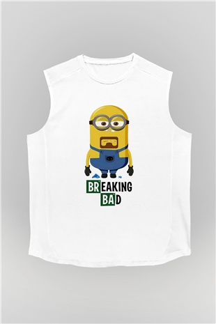 Breaking Bad Heisenberg Beyaz Unisex Kolsuz Tişört