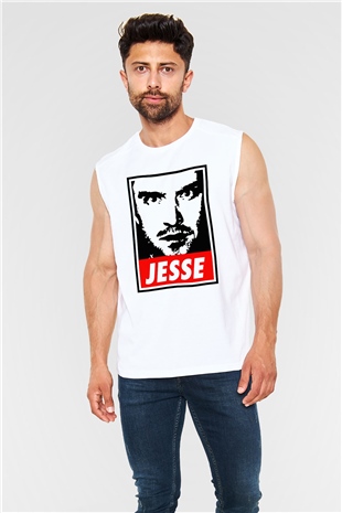 Breaking Bad Heisenberg Beyaz Unisex Kolsuz Tişört