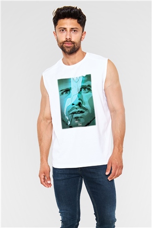 Breaking Bad Heisenberg Beyaz Unisex Kolsuz Tişört