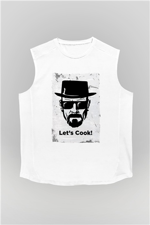 Breaking Bad Heisenberg Beyaz Unisex Kolsuz Tişört