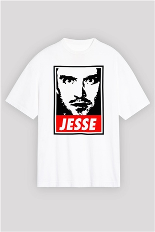 Breaking Bad Heisenberg Beyaz Unisex Oversize Tişört T-Shirt