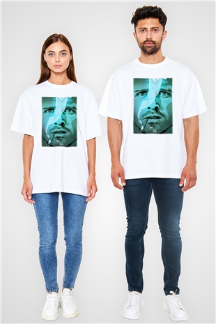 Breaking Bad Heisenberg Beyaz Unisex Oversize Tişört T-Shirt