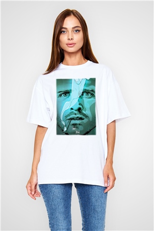 Breaking Bad Heisenberg Beyaz Unisex Oversize Tişört T-Shirt