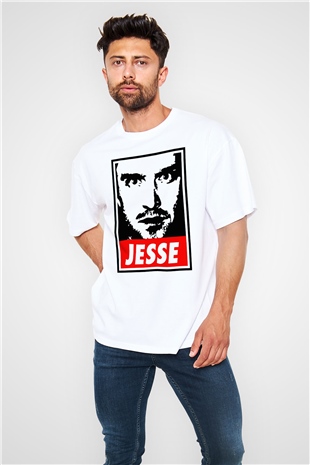 Breaking Bad Heisenberg Beyaz Unisex Oversize Tişört T-Shirt