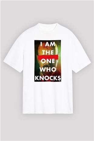 Breaking Bad Heisenberg Beyaz Unisex Oversize Tişört T-Shirt
