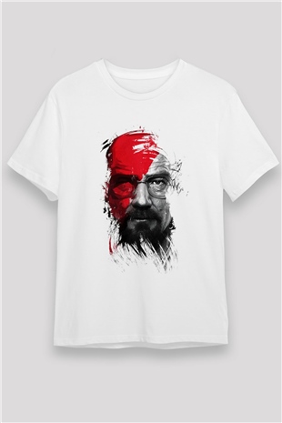 Breaking Bad Heisenberg Beyaz Unisex Tişört T-Shirt