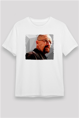Breaking Bad Heisenberg Beyaz Unisex Tişört T-Shirt