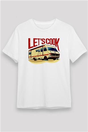 Breaking Bad Heisenberg Beyaz Unisex Tişört T-Shirt
