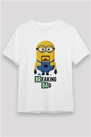 Breaking Bad Heisenberg Beyaz Unisex Tişört T-Shirt