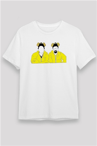 Breaking Bad Heisenberg Beyaz Unisex Tişört T-Shirt