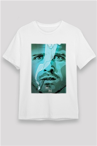 Breaking Bad Heisenberg Beyaz Unisex Tişört T-Shirt