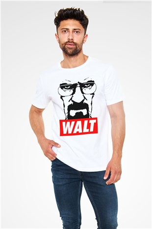 Breaking Bad Heisenberg Beyaz Unisex Tişört T-Shirt