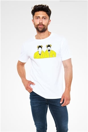 Breaking Bad Heisenberg Beyaz Unisex Tişört T-Shirt