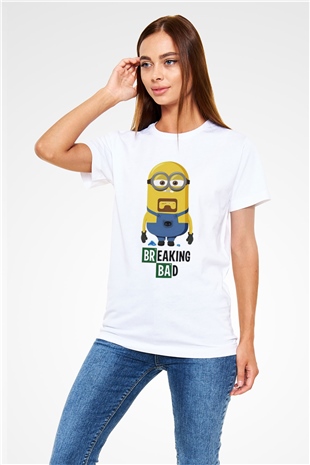 Breaking Bad Heisenberg Beyaz Unisex Tişört T-Shirt