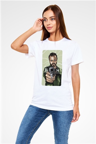 Breaking Bad Heisenberg Beyaz Unisex Tişört T-Shirt