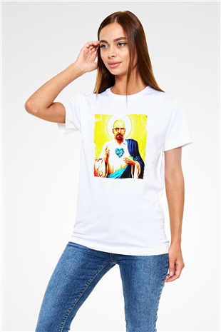 Breaking Bad Heisenberg Beyaz Unisex Tişört T-Shirt
