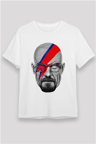 Breaking Bad Heisenberg Beyaz Unisex Tişört T-Shirt