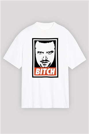 Breaking Bad Heisenberg Beyaz Oversize Tişört Oversize T-shirt