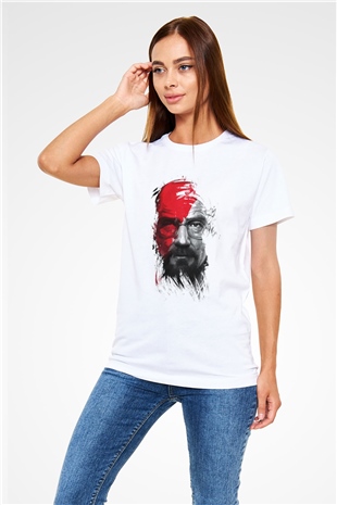 Breaking Bad Heisenberg Beyaz Unisex Tişört T-Shirt