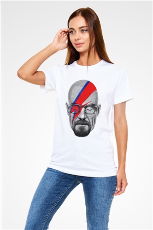 Breaking Bad Heisenberg Beyaz Unisex Tişört T-Shirt