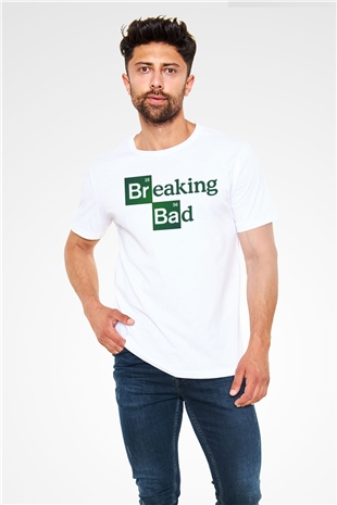 Breaking Bad Heisenberg Beyaz Unisex Tişört T-Shirt