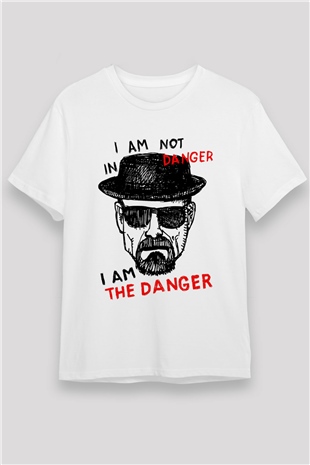 Breaking Bad Heisenberg Beyaz Unisex Tişört T-Shirt
