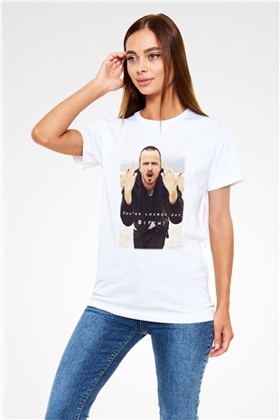 Breaking Bad Heisenberg Beyaz Unisex Tişört T-Shirt