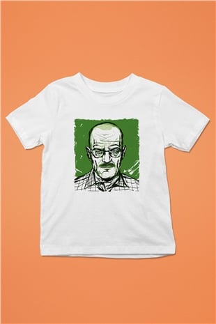 Breaking Bad Heisenberg Hail To The King Beyaz Unisex Çocuk Tişört