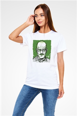 Breaking Bad Heisenberg Hail To The King Beyaz Unisex Tişört T-Shirt