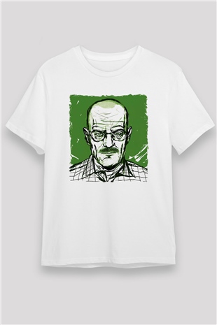 Breaking Bad Heisenberg Hail To The King Beyaz Unisex Tişört T-Shirt