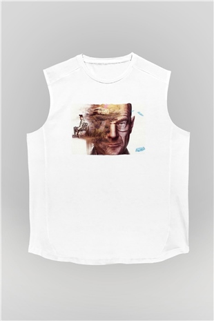 Breaking Bad Heisenberg Heisenberg Beyaz Unisex Kolsuz Tişört