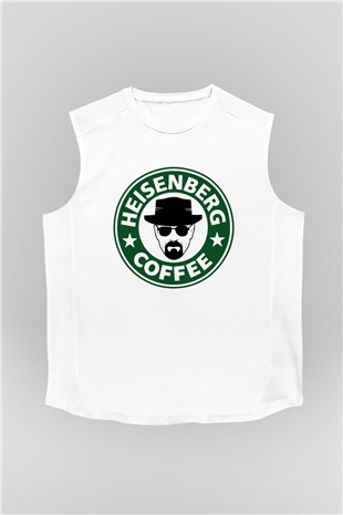 Breaking Bad Heisenberg Heisenberg Coffe Beyaz Unisex Kolsuz Tişört