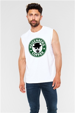 Breaking Bad Heisenberg Heisenberg Coffe Beyaz Unisex Kolsuz Tişört