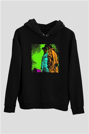 Breaking Bad Heisenberg Mr. White Siyah Unisex Hoodie