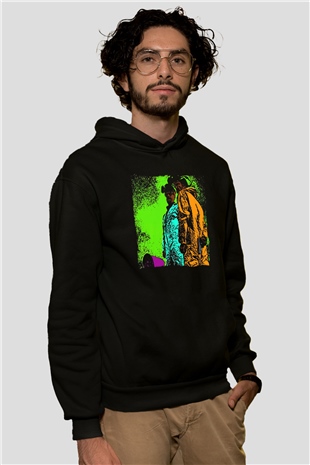 Breaking Bad Heisenberg Mr. White Siyah Unisex Hoodie
