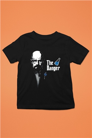 Breaking Bad Heisenberg Siyah Unisex Çocuk Tişört