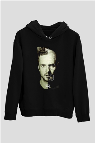 Breaking Bad Heisenberg Siyah Unisex Hoodie