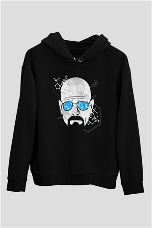 Breaking Bad Heisenberg Siyah Unisex Hoodie