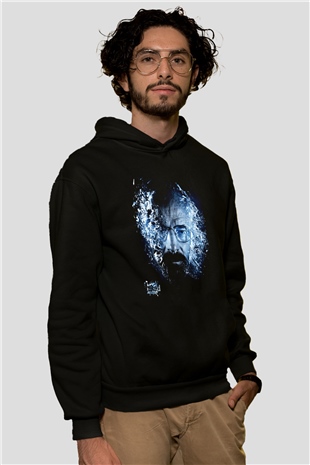 Breaking Bad Heisenberg Siyah Unisex Hoodie