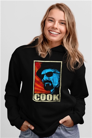 Breaking Bad Heisenberg Siyah Unisex Hoodie